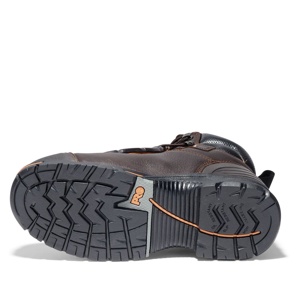 Botas de Trabajo Timberland Hombre Pro® Endurance 6\" Met Guard Steel Toe Marrones - Chile XEW-521830